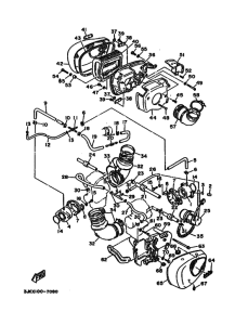 XV1100 XV1100J Впускная система