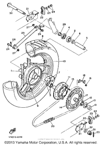  Переднее колесо