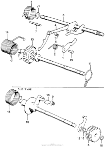 CT90 Кик стартер