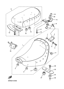 XVS250 Пружина