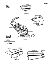 ZX400 Наклейки