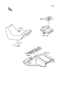 ZX500 Лейбл предостережения