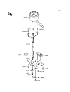 KL110 Спидометр
