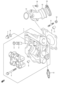 UE150 Головка цилиндров