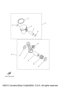 YZ125B1 Optional parts