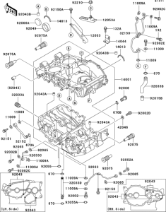 EN500 Crankcase(1 / 2)