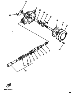 PW50W PW50 Driveshaft