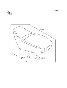 KL110 Сиденье