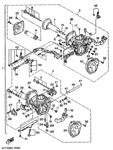 XV500 Карбюратор