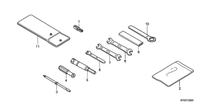VTR250 Инструмент