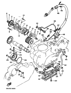 XT500 Масляный насос