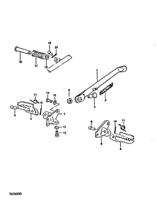 TS250 Stand - footrest