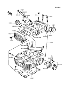 Z250 Головка цилиндров