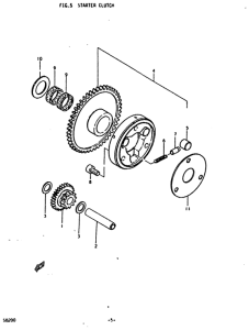 SB200 Муфта стартера