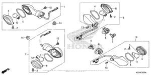 CRF250L (ABS) Turn Signal (1)