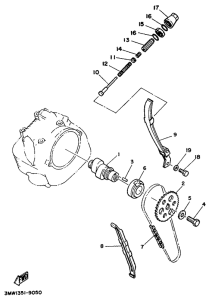SR125 Camshaft. chain