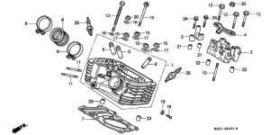 NV400 Головка цилиндров