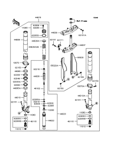  Передняя вилка