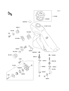  Топливный бак