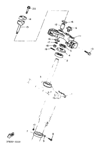 XT600EA Управление