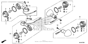 VT750RS Сигналы поворотов