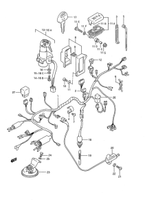 GSX1100 Жгут проводов