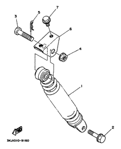 YA50R Задняя подвеска