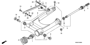 VT750CA Маятник