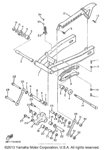 FZR400W Бугель