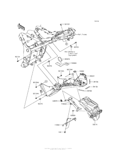 EX300 Заднее крыло