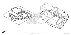 CB1000R Комплект прокладок
