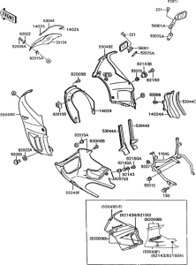 ZX600 Cowling(1 / 2)