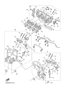 XJR1300 Впускная система 2