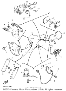 FZR600REC Электрика