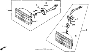 GL1200L Gl1200l cornering ring 85