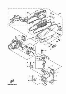 XC125R Впускная система