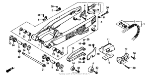 CR500R Swingarm 87-88