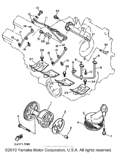 FZR1000TC Масляный насос