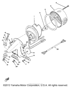 DT1MX Задний фонарь