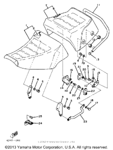 SR185J Сиденье