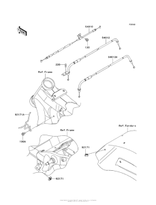 VN1700 Тросы управления