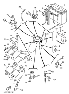 XV1100 Электрика 1