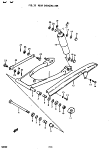 SB200 Маятник задний