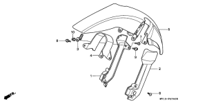 XRV750 Переднее крыло