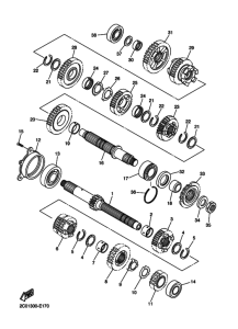 YZF-R6 Трансмиссия