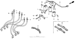 GL1500 Катушка зажигания