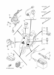 XC125E Электрика 1