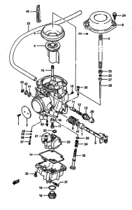 DR650 Carburetor assy