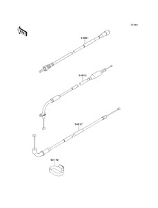 AN110 Тросы управления