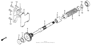 GL1100I Вал ведущий